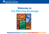 PerformanceBased Planning and Programming Transportation Planning Information Exchange Webinar