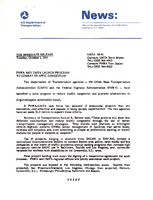 FHWA And UMTA Launch Program to Combat Traffic Congestion