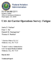 UAS Air Carrier Operations Survey Fatigue