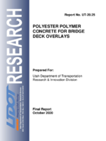 Polyester Polymer Concrete for Bridge Deck Overlays