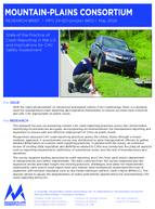 State of the Practice of Crash Reporting in the US and Implications for CAV Safety Assessment Research Brief