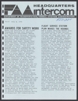 FAA Headquarters Intercom JulyDecember 1976