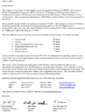 Survey of State Funding for Public Transportation 2003