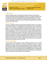Vertical Equity Statewide Pilot Data Inventory and Guidelines for Performance Based Planning VESPI Brief