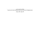 Evaluation Of The Advanced Operating System Of The Ann Arbor Transportation Authority Transfer And OnTime Performance Study Before And After AOS Implementation October 1996  May 1999