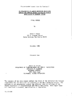 An Evaluation of carbon monoxide emissions models and mobile source dispersion models applicable to Alaskan cities  final report