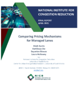 Comparing Pricing Mechanisms for Managed Lanes