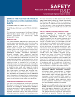 State of the Practice for Traveler Information During Nonrecurring Events  fact sheet