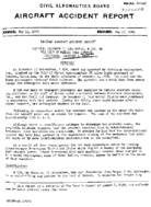 Investigation of Aircraft Accident JOHNSON AND JOHNSON INC NEAR WOONSOCKET RHODE ISLAND 19581202