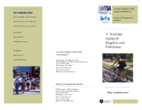 A National Survey of Bicyclists and Pedestrians