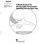 A Model Study of the Aircraft Cabin Environment Resulting from InFlight Fires
