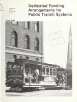 Dedicated funding arrangements for public transit systems