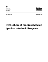 Evaluation of the New Mexico Ignition Interlock Program