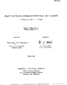 Pilot fatigue  intercontinental jet flight 1 Oklahoma City  Tokyo