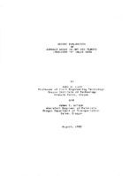Recent Evaluation of Asphalt Aging in Hot Mix Plants 19831985 C Value Data