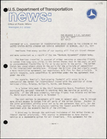 Statement of US Secretary of Transportation Brock Adams on the Signing of the United StatesUnited Kingdom Air Service Agreement in Bermuda