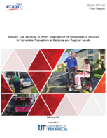 Applying Gap Modeling to Inform Improvement of Transportation Services for Vulnerable Populations at the Local and Regional Levels