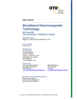 Broadband Electromagnetic Technology