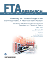 Planning for TransitSupportive Development A Practitioners GuideSection 2 General TransitSupportive Development Planning Topics