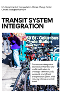 US Department of Transportation Climate Change Center Climate Strategies That Work Transit System Integration