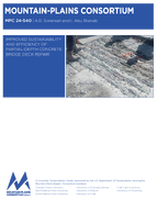 Improved Sustainability and Efficiency of PartialDepth Concrete Bridge Deck Repair