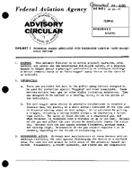 AC 0015 POTENTIAL HAZARD ASSOCIATED WITH PASSENGERS CARRYING ANTIMUGGER SPRAY DEVICES