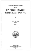 Eleventh Annual Report of the US Shipping Board June 30 1927
