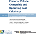 Personal Vehicle Ownership and Operating Cost Calculator