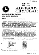 AC 1706B Use of Radionavigation Test Generators