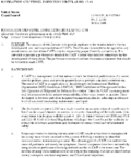 Critical Areas Inspection Plans CAIPs