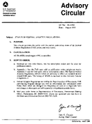 AC 0044EE Status of Federal Aviation Regulations