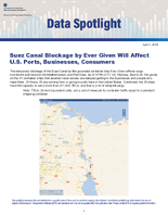 Suez Canal Blockage by Ever Given Will Affect US Ports Businesses Consumers
