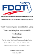 Truck Taxonomy and Classification using Video and WeighInMotion WIM Technology