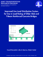 Improved Live Load Distribution Factors for Use in Load Rating of Older Slab and TBeam Reinforced Concrete Bridges