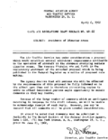 CAM 60 CAR Draft Release No 6217  Affects Part 60 Avoidance Of Disaster Areas