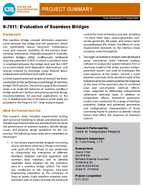 Evaluation of Seamless Bridges Project Summary