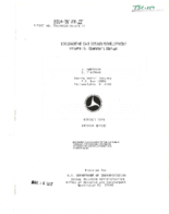 Locomotive Cab Design Development Volume 2 Operators Manual  Interim Report