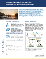 Integrated Highway Prototype Using Cooperative Driving Automation CDA