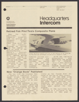 FAA Headquarters Intercom JanuaryJune 1985