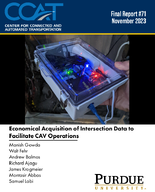 Economical Acquisition of Intersection Data to Facilitate CAV Operations
