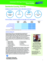 Automated Traffic Signal Performance Measures Case Studies Seminole County Florida