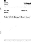 Motor Vehicle Occupant Safety Survey 1995