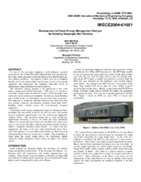 Development of crash energy management designs for existing passenger rail vehicles