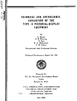 Technical and Operational Evaluation of The Type IV PictorialDisplay Equipment