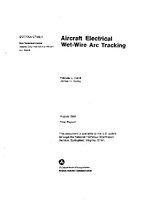 Aircraft Electrical WetWire Arc Tracking