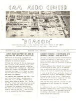CAA Aero Center Beacon September 1950