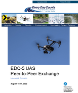 EDC5 Unmanned Aerial Systems UAS for Peer Exchange in Lakewood Colorado
