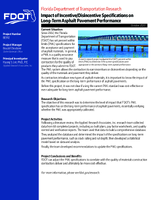 Impact of IncentiveDisincentive Specifications on LongTerm Asphalt Pavement Performance Summary