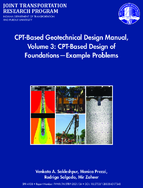 CPTBased Geotechnical Design Manual Volume 3 CPTBased Design of FoundationsExample Problems
