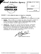 AC 43201 Civil Aeronautics Manual 18 Technical Information